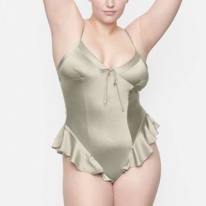 Skims silk teddy